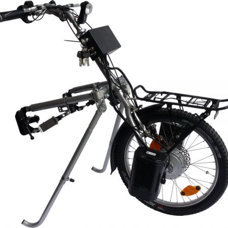silla de ruedas handbike eléctrico lomo litio eld
